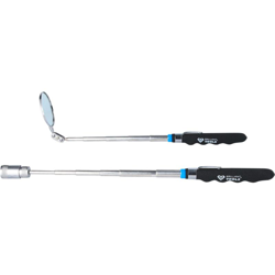 BRILLIANT TOOLS BT115905 BT115905-Set di 2 specchietti telescopici e sollevatori magnetici. [Powered by KS Tools] en oferta