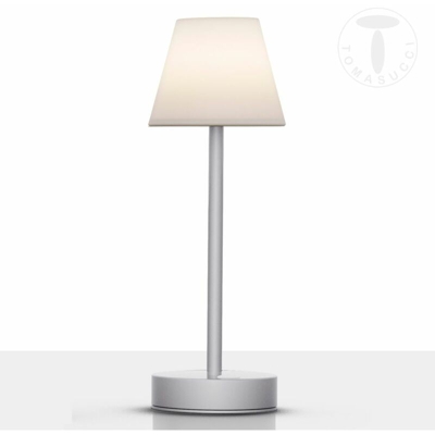 Tomasucci - Lampada da tavolo DIVINA SLIM 30 GREY
