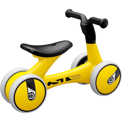 LD-1006 Bicicletta / scooter da bicicletta anticaduta per bambini gialli ordinari