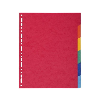 2406E divisore Multicolore Cartoncino 6 pezzo(i) - Exacompta