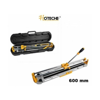 Hoteche - TRONCATRICE CUTTER MANUALE TAGLIA PIASTRELLE MATTONELLE 600 mm CON VALIGETTA