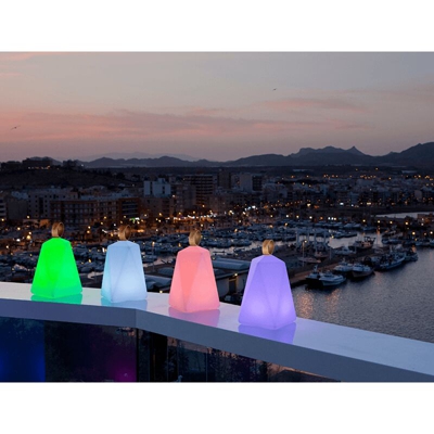 Lampada portatile SOLARE + BATTERIA RICARICABILE (USO INTERNO ED ESTERNO) - Moovere