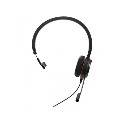 Evolve 20SE MS Mono Cuffia Padiglione auricolare Connettore 3.5 mm Nero - Jabra