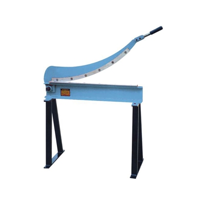 Cesoia a ghigliottina trancia a leva 1000 mm con cavalletto 372109 - LTF