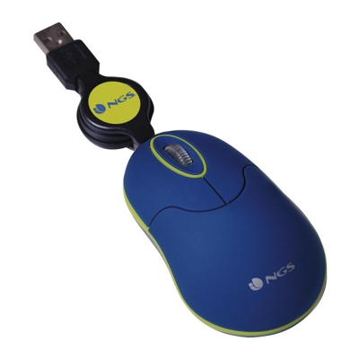SINBLUE mouse USB tipo A Ottico 1000 DPI Ambidestro - NGS