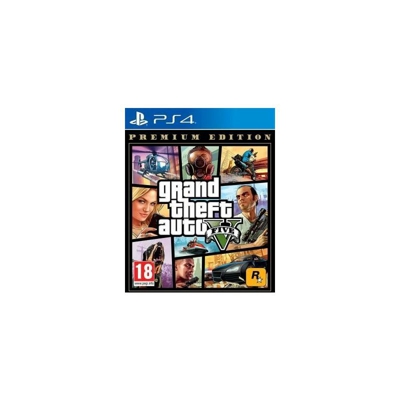 Gta Grand Theft Auto 5 - Premium Edition Eu Ps4