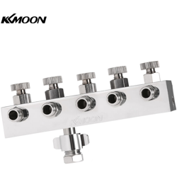 KKmoom 5 canali aerografo pompa ad aria connettore in metallo 1 minuto 5 a 5 aerografo con adattatore características