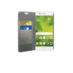 Phonix Custodia a Libro in Ecopelle Sparkling per Huawei P10 - Grigio Metallico en oferta