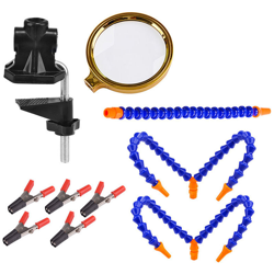 Stazione di saldatura semplice multifunzionale a 3 fori a 5 bracci per saldatura fai-da-te Strumento di riparazione per circuiti stampati PCB modello características