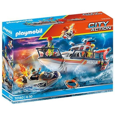 ® City Action Operazione di salvataggio con lincrociatore di salvataggio 70140 - Playmobil