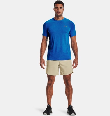 Maglia a manica corta UA RUSH™ Seamless da uomo
