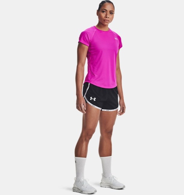 Shorts UA Fly-By 2.0 Brand da donna