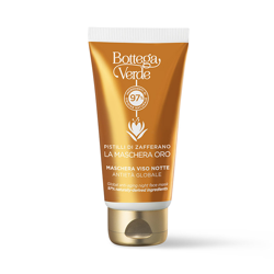 Pistilli di Zafferano - La Maschera oro - Maschera viso notte - antieta globale - (50 ml) - tutti i tipi di pelle precio