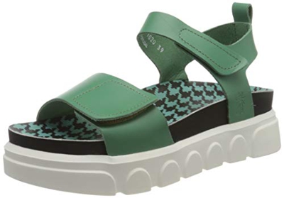 Fly London Cepa627fly, Sandali a Punta Aperta Donna, Verde (Mint 004), 41 EU