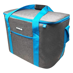 ToCi - Borsa termica grande, 36 litri, colore: grigio scuro, per picnic, campeggio, vacanze, escursionismo características