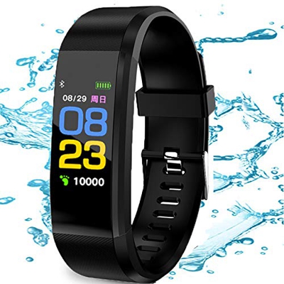 Smart Watch Fitness Tracker Cardiofrequenzimetro Monitor della pressione sanguigna IP67 Impermeabile Monitor del sonno Contapassi Pedometro da passegg