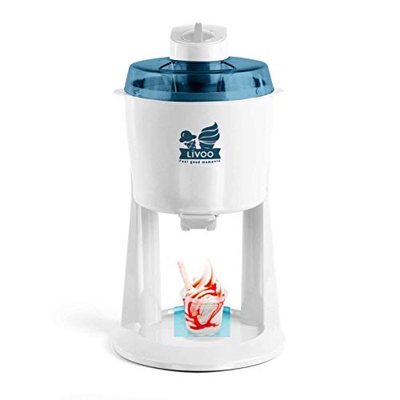 Macchina per gelato, 1200 ml, gelato, gelato, gelato, gelato, sorbetti, yogurt, bianco)