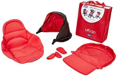Chicco Colour Pack Urban Stroller Kit Passeggino, Rosso
