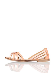Marchio Amazon - FIND Open Toe Hurrache Sandali a Punta Aperta, Oro (Rose Gold), 39 EU precio