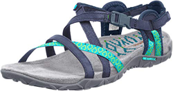 Merrell - Terran Lattice Ii, Sandali Donna, Blu (Blu navy), 37 EU precio