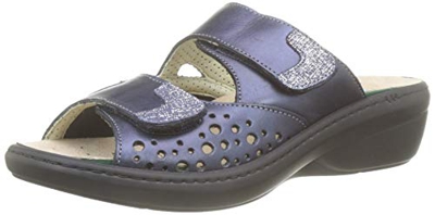 PodoWell Doris Donna Sandali, Blu marino, 39 EU