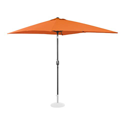 Uniprodo Ombrellone da Esterno Grande Ombrello da Giardino Uni_Umbrella_TSQ2030OR (Arancione, Rettangolare, Inclinabile, 200 x 300 cm) precio