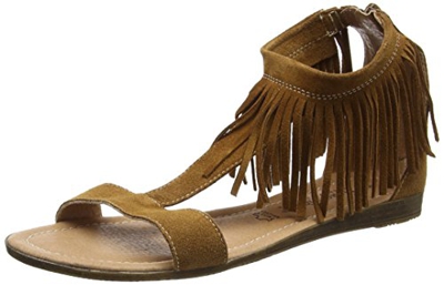 Marco Tozzi Premio 28144, Sandali Aperti Donna, Braun Muscat 311, 37 EU