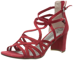 MARCO TOZZI 2-2-28324-24, Sandali con Cinturino alla Caviglia Donna, Rosso (Red 500), 39 EU precio
