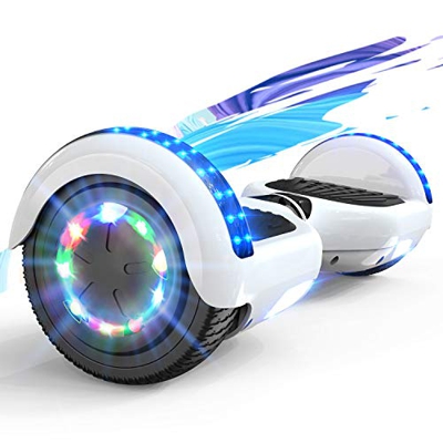 SOUTHERN WOLF Hoverboard Scooter Elettrico Autobilanciante da 6,5 Pollici con Motore Potente 2 * 350 W,LED Colorato a Ruota e Altoparlante Bluetooth,A