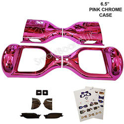 6.5 "Hoverboard Plastic Chrome e Design Shell's - Swegway Shell 6.5 pollici Frame 2 Wheel Smart Balance Scooter in plastica (ROSA CROMO) características