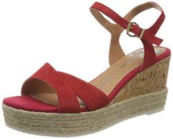 MARCO TOZZI 2-2-28337-24, Sandali con Cinturino alla Caviglia Donna, Rosso (Chili 533), 38 EU características