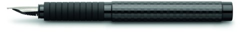 Faber Castell - Penna stilografica, base in fibra di carbonio, basic black carbon en oferta