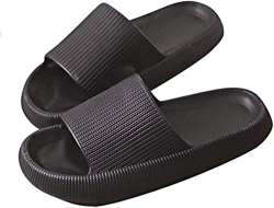 Pillow Slides Slippers, Unisex Shower Sandals with Thick Sole, Ultra-Soft Slippers Extra Soft Cloud Shoes Non-Slip Quick-Drying Open Toe Pillow Slides características