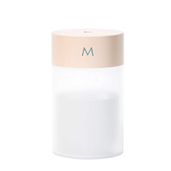 Fesjoy 260 ml Umidificatore per Nebbia Diffusore Umidificatore Portatile Colorato Luce Notturna Silenziosa, con Spegnimento Automatico Senza Acqua, Al características