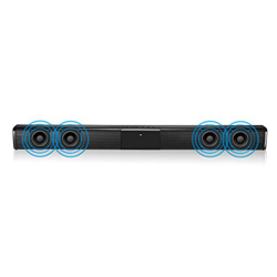 Festnight BT Sound Bar Wired e Wireless Stereo TV Soundbar Altoparlante Audio da 2000 mAh con Supporto per subwoofer Integrato Telecomando Scheda TF/R precio