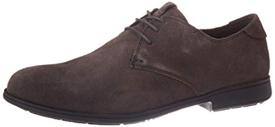 Birkenstock Sandales Arizona Birko-Flor Nubuck Noir, Sandali Uomo, 45 EU Étroit