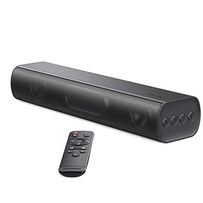 SAKOBS Mini Sound Bar Computer Bluetooth 5.0 per Home Cinema 3D Surround Soundbar 3D Surround Soundbar portatile / USB/AUX per monitor
