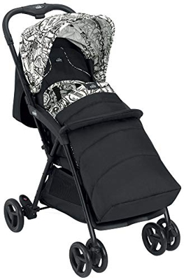 Cam il Mondo del Bambino Passeggino Curvi, Col. 136/Bianco nero