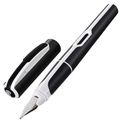 Pelikan Style P57M 903054 - Penna stilografica, pennino medio, colore: Bianco/Nero precio