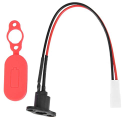 Junluck con Porta di Ricarica Gratuita per M365, connettore per caricabatteria, Tubo Flessibile in Silicone Resistente per Accessorio Scooter Elettric características