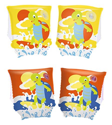 Bestway 32043 - Braccioli Tartaruga, 23 x 15 cm, Multicolore