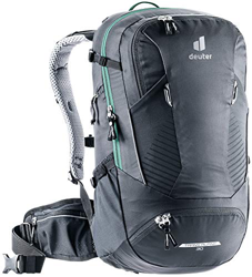 DEUTER Trans Alpine 30, Zaino da Bicicletta. Unisex-Adulti, Nero, 30 l características