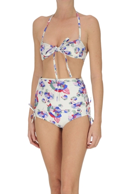 Flower print bikini