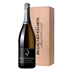CHAMPAGNE BILLECART SALMON - BRUT RESERVE - JEROBOAM EN CASSA DI LEGNO características
