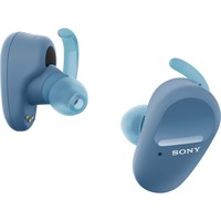 WF SP800 N - Cuffie bluetooth true wireless, in ear, con Noise Cancelling, microfono integrato e batteria fino a 18 ore (Blu)