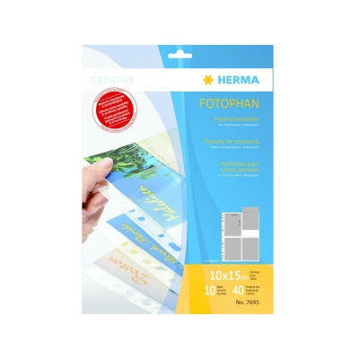 HERMA 7695 porta biglietti Trasparente