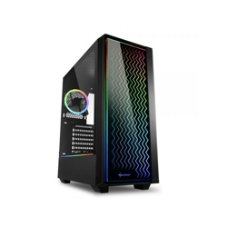 RGB LIT 200 Midi Tower Nero - Sharkoon características