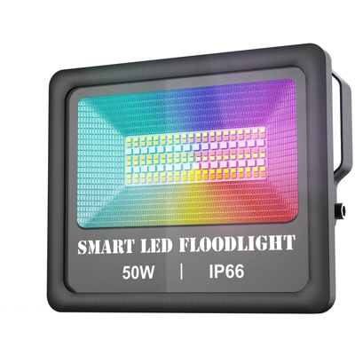 Proiettore Smart Mesh Bluetooth 100-240 V 50 W RGB + CCT