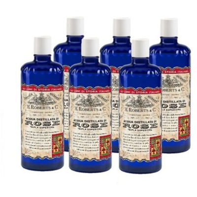 6 ASTRINGENTI E TONICI RINFRESCANTI 300 ML - Acqua Alle Rose