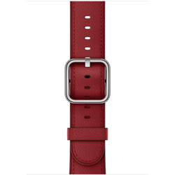 MR3A2ZM/A accessorio per smartwatch Band Rosso Pelle - Apple características
